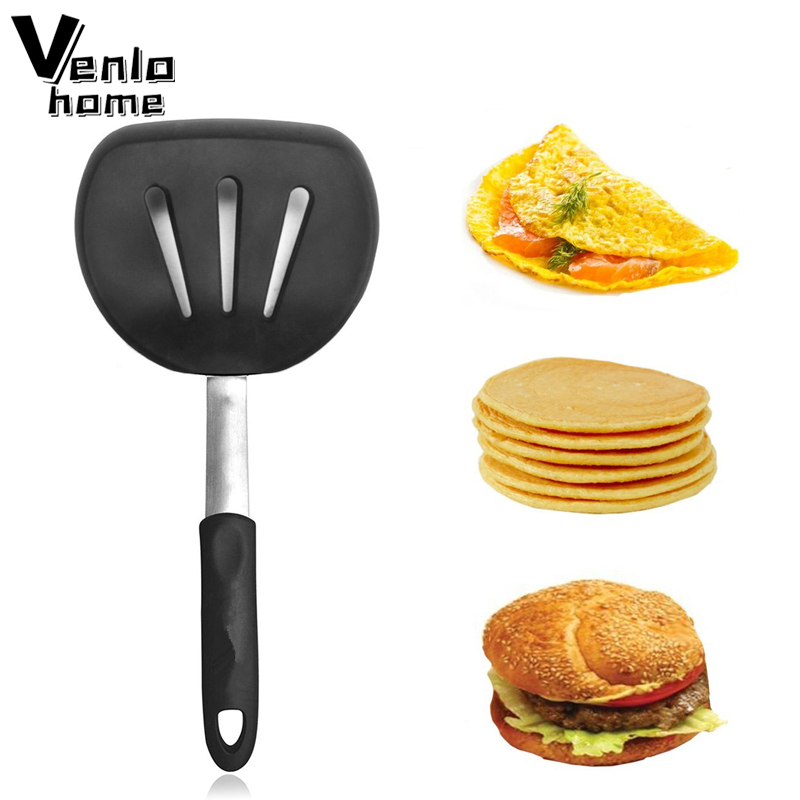 Okonomiyaki Spatula - Tourneur de spatule en Silicone Flexible,