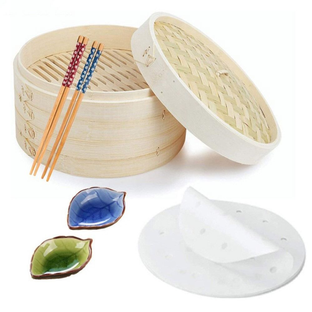 Cuisinière vapeur chinoise en  - Bao Steamer Bamboo avis et prix