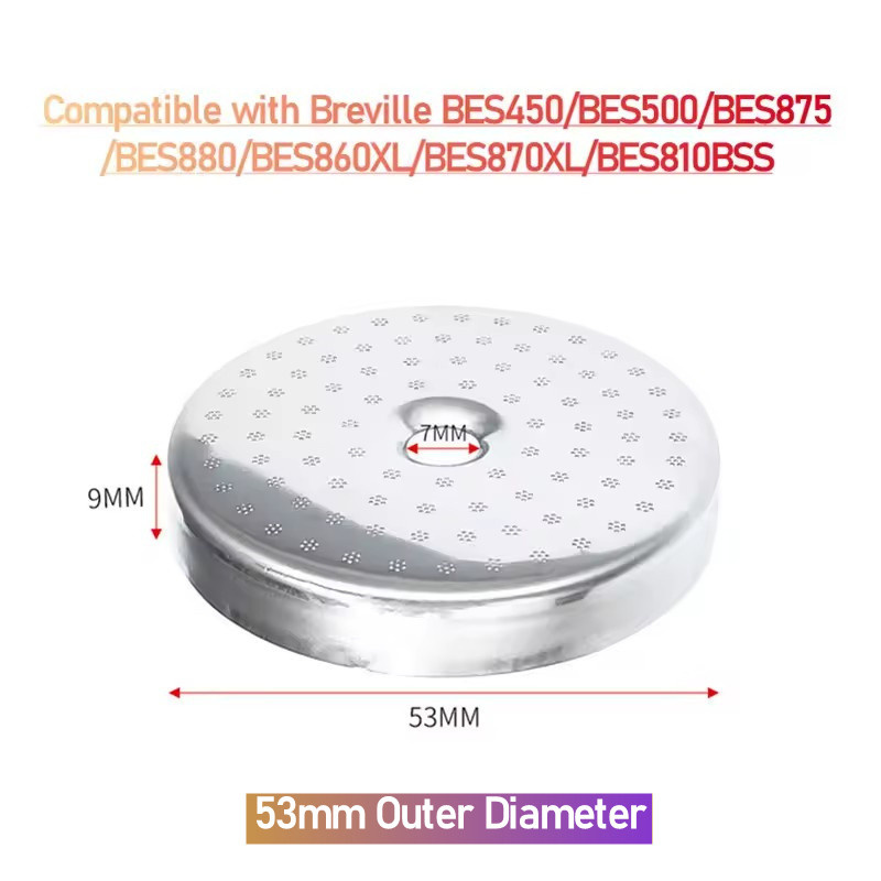 Maille de protection en acier  - Breville Espresso Bes870 avis et prix