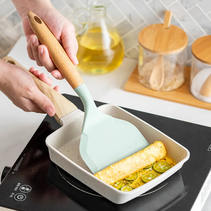 Spatule en silicone antiarina  - Okonomiyaki Spatula avis et prix
