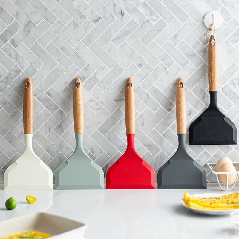 Spatule en silicone antiarina  - Okonomiyaki Spatula avis et prix
